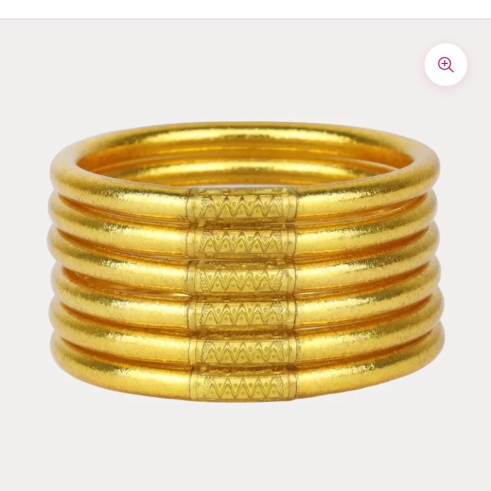 Budha Girl - All Weather Gold Bangles